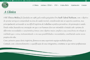 Site SC Clínica Médica